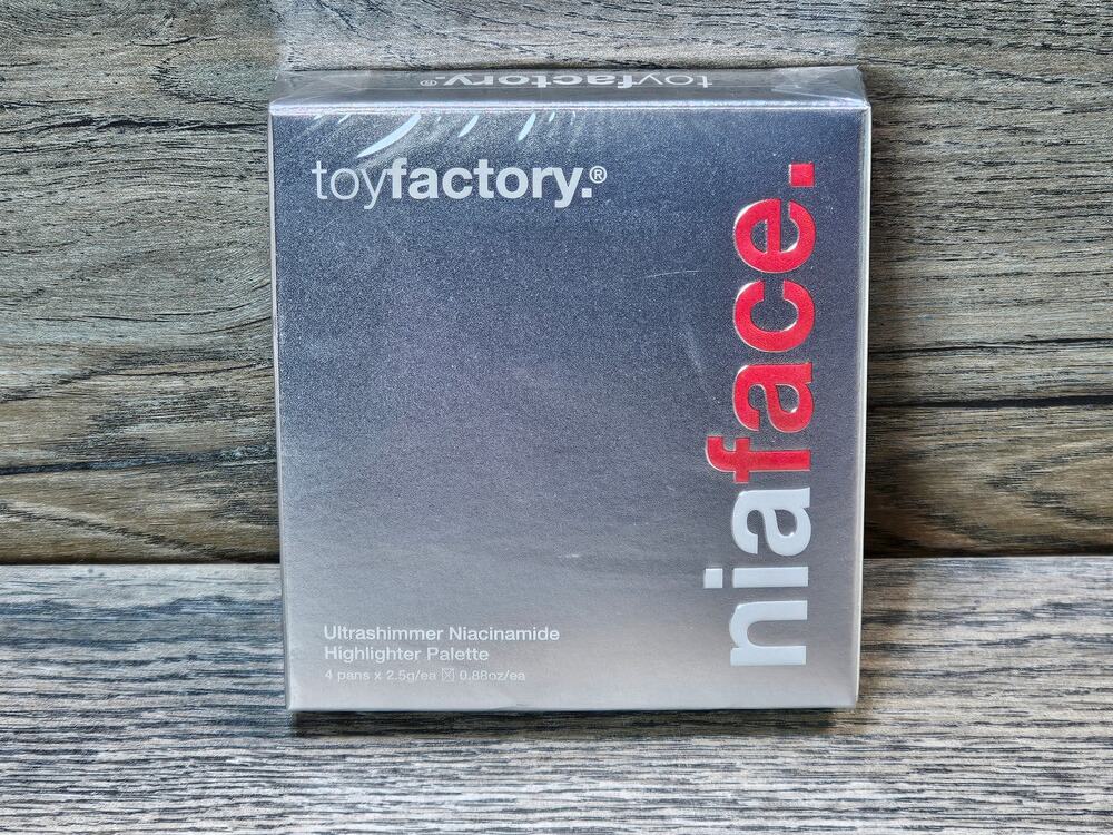 Toyfactory Niaface Ultrashimmer Niacinamide Highlighter Palette 4 Shade NEW